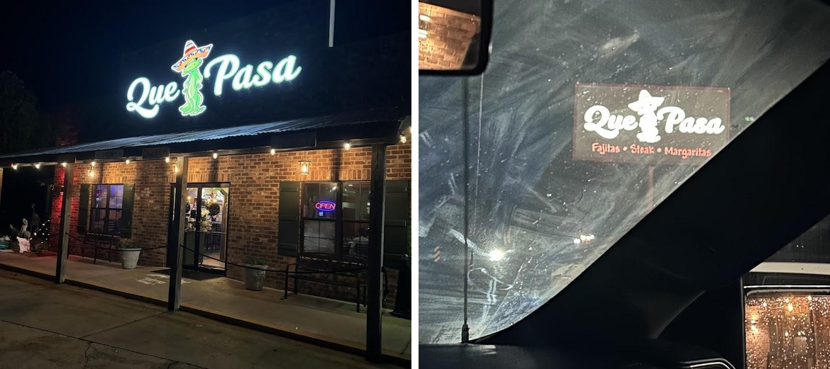 Que Pasa Menu
