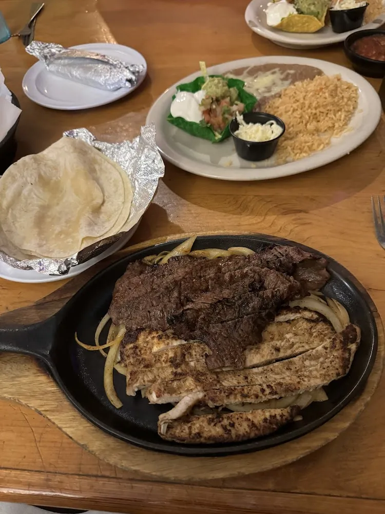 Chicken and Steak Fajitas