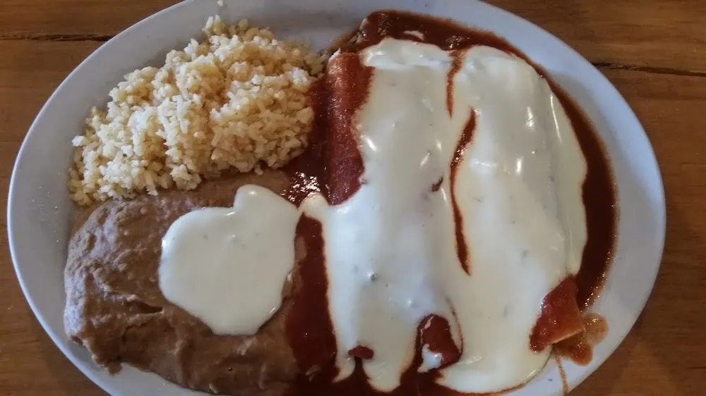 Lunch Enchilada Plate