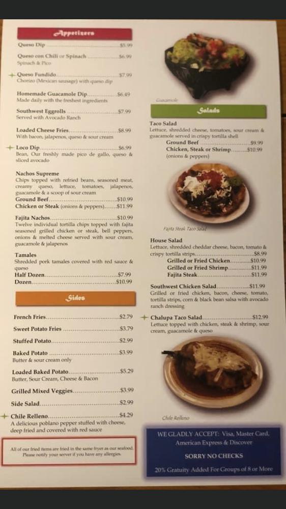Que Pasa Menu image 2