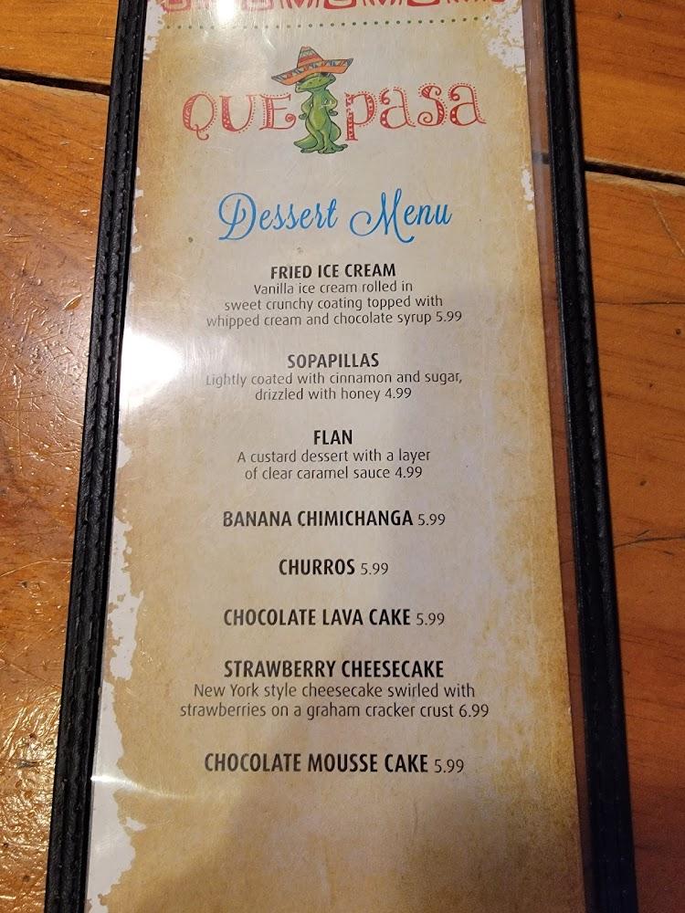 Que Pasa Menu image 4